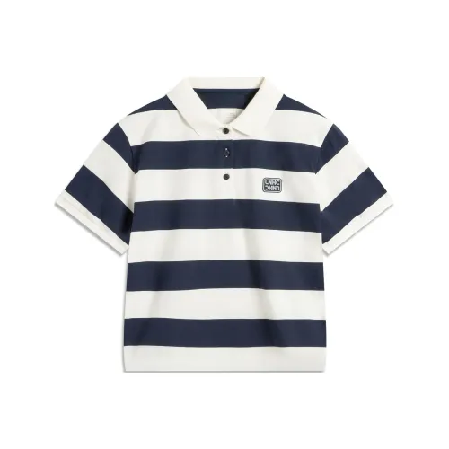 LINING Sports Life Collection Сливочный Женские Поло