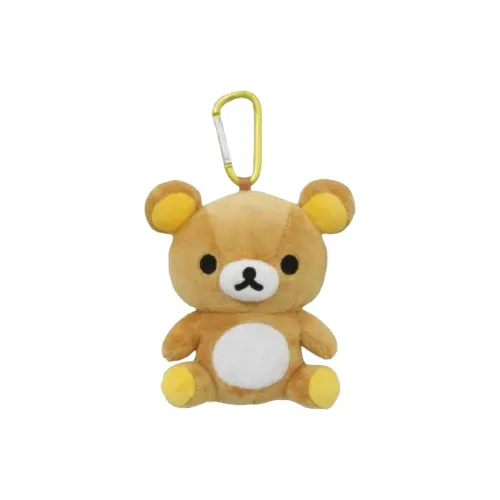 SAN X Рилаккума Альпинизм Пряжка Сумка на молнии Куклы Плюшевый Подвеска 9,7см 13,5см Рекомендуемый рост