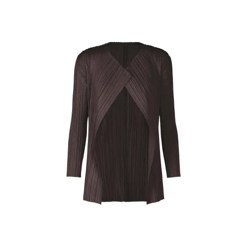 PLEATS PLEASE ISSEY MIYAKE FW24 Трикотаж Женский Умбра