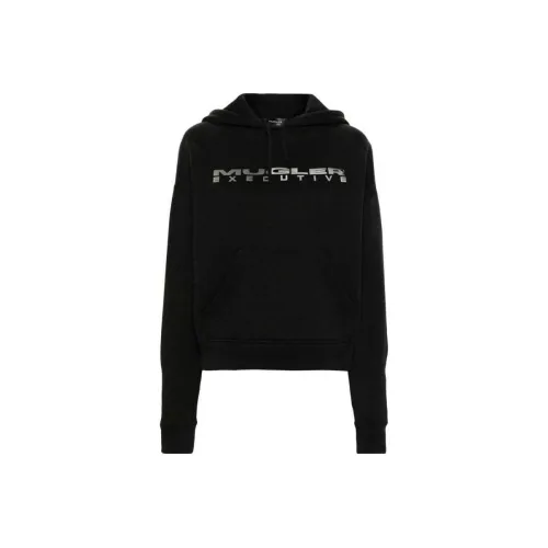 Mugler Толстовка Женская Черная