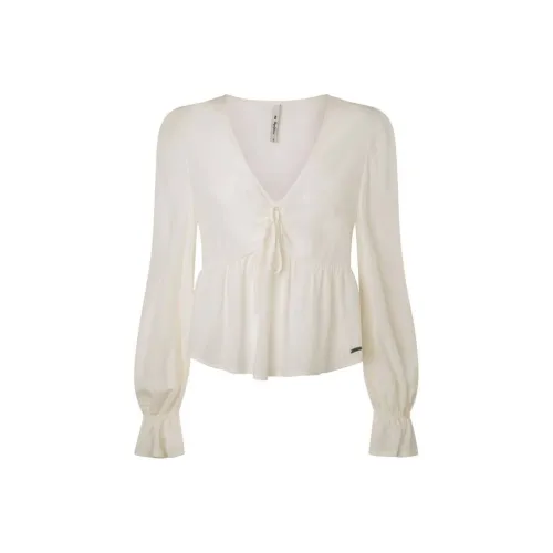 Pepe Jeans Бежевые Женские Рубашки