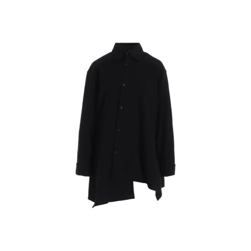 Yohji Yamamoto Femme SS25 Рубашка Женская Черная