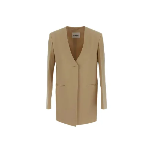 JIL SANDER Хаки Женские Куртки