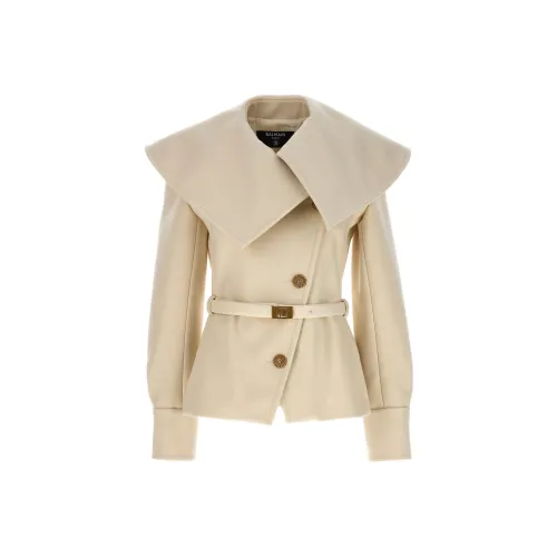 BALMAIN Белые Женские Куртки