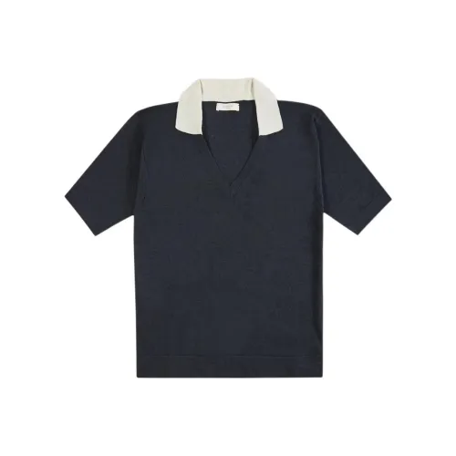 Zanone SS25 Поло Женское Черное