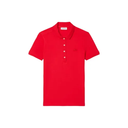 LACOSTE L.12.d Polo Женское Red