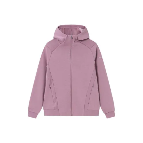 Anta ZONGXUNXILIE Цветочно-розовый Женские Куртки