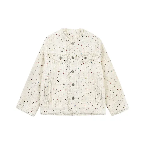 ONEPASS CHANEL Inspired Пальто Укороченное Универсальное Куртка Женское