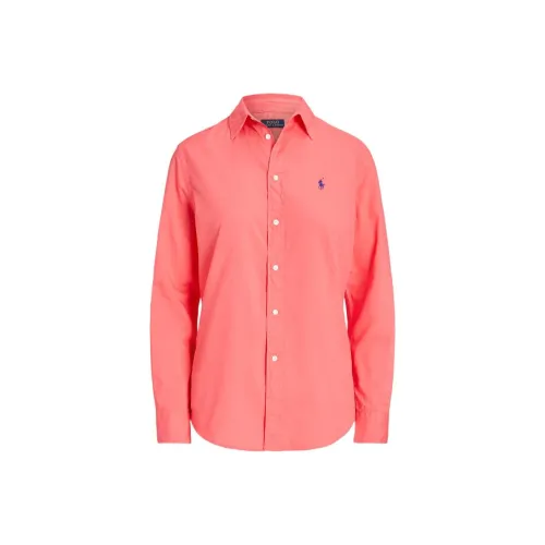 Polo Ralph Lauren SS24 Рубашка Женская Коралловая