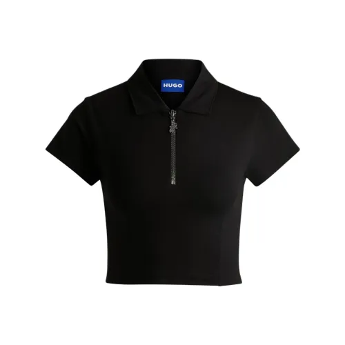 HUGO BOSS Черное Женское Поло