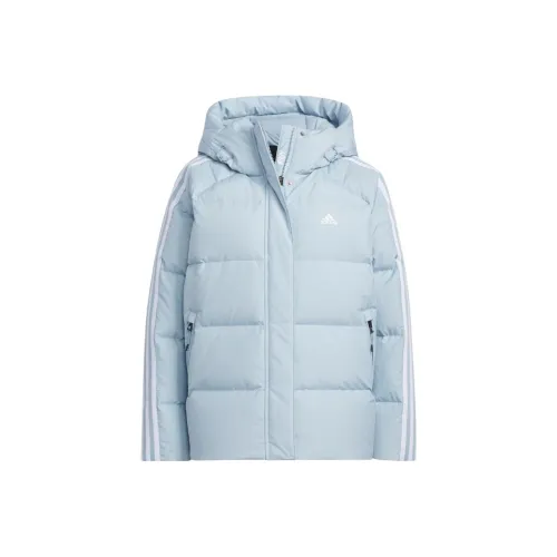 Adidas Пуховик Женские Miracle Blue