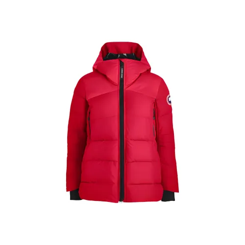 Canada Goose HyBridge Series Пуховик Женские Красный