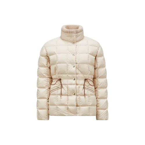 Moncler Antigone Series Пуховик Женский Бежевый