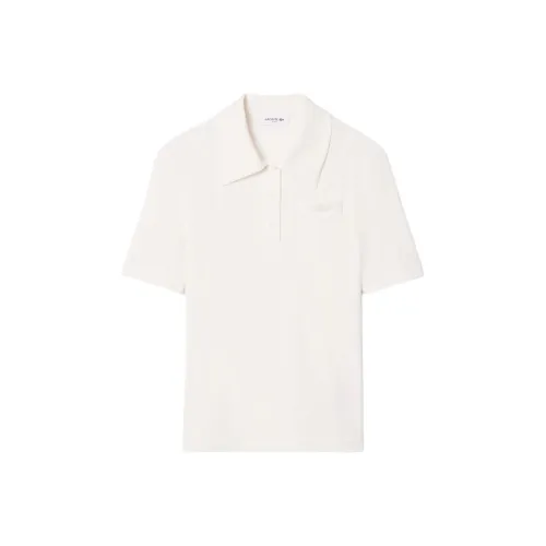 LACOSTE Поло Женское Белое