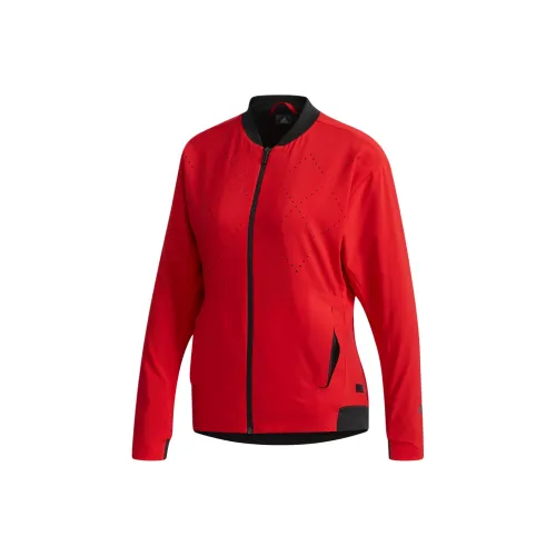 Adidas Barricade Куртки и Пальто Женские Алый