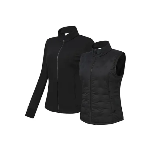 FILA ATHLETICS Темно-черный Женский Пуховый жилет