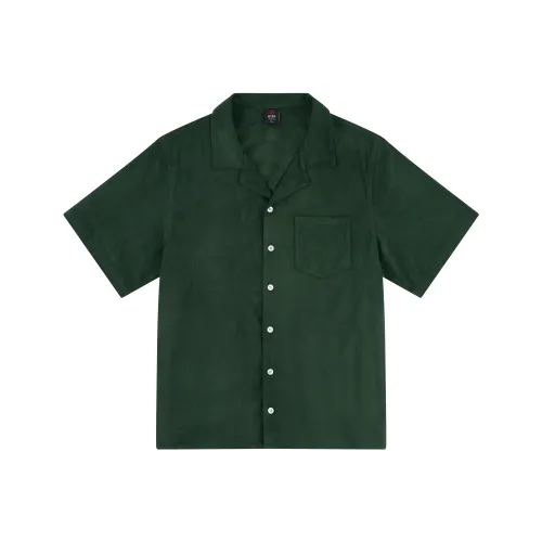 OCCUPY Зеленая Унисекс Рубашка