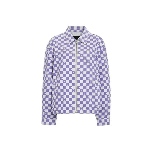 COACH SS24 Куртки Пальто Женские Фиолетовый