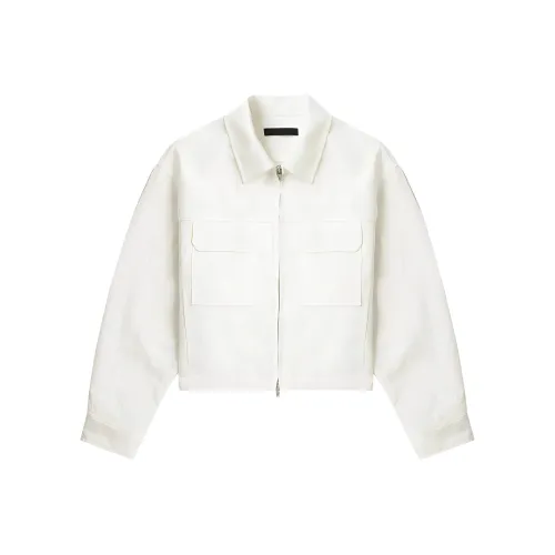 JUUN.J SS25 Куртки Пальто Женские Белые