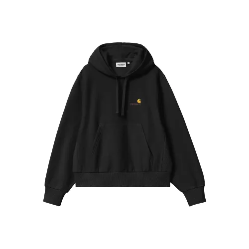 Carhartt WIP W' HD American Script Sweat Толстовка Женская Черная