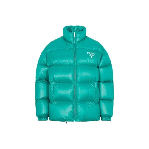 PRADA FW22 Пуховик Женский Зеленый