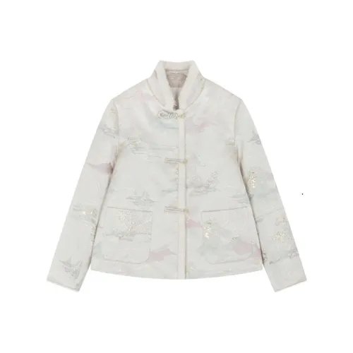 IHIMI Куртки и Пальто Женские Бежевые