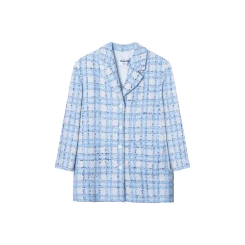 CHANEL SS24 Куртки и Пальто Женские Синие