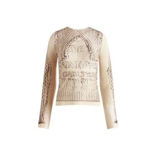 Jean Paul Gaultier T-рубашка Женская Желтая