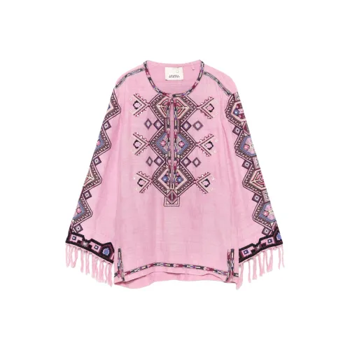 ISABEL MARANT Розовые Женские Рубашки
