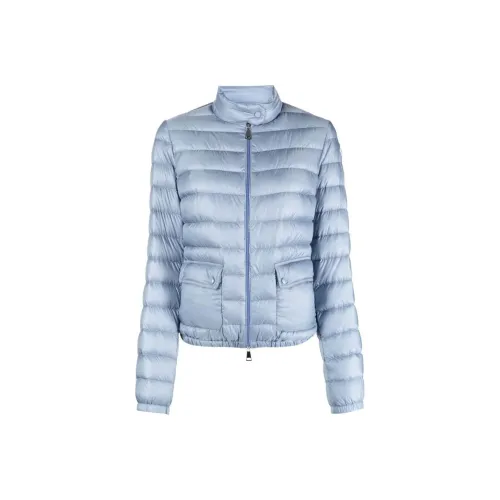 Moncler Lans Series Пуховик Женский Светло-Синий