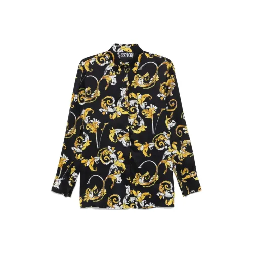 VERSACE JEANS COUTURE SS25 Рубашка Женская Черная