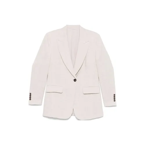 BRUNELLO CUCINELLI Куртки и Пальто Женские Светлый Бежевый