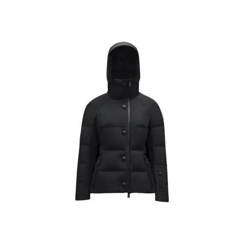 Moncler Grenoble Черная Женская Пуховая Куртка