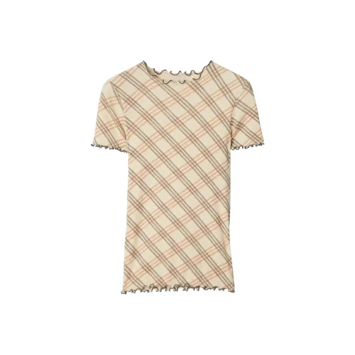 Burberry Бежевые Женские Футболки