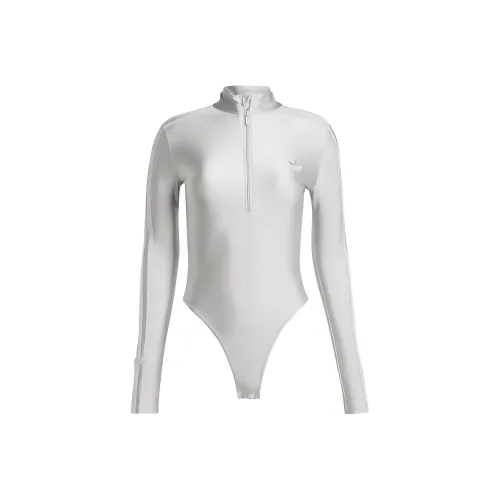 Adidas Originals Firebird ZIP UP Комбинезон Bodysuit Женский Серый