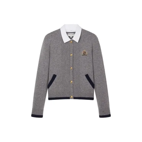 Teenie Weenie Все Season Жаккард Трикотажная ткань Трикотаж Женские