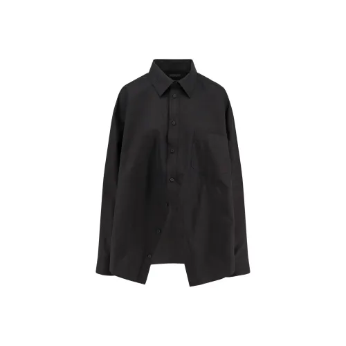Balenciaga SS25 Рубашка Женская Черная