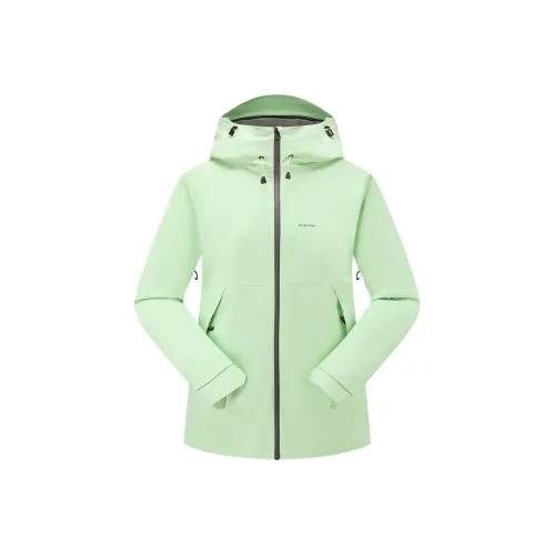 DECATHLON MH500 Поход Куртки и Пальто Женские Мороженое Зеленый