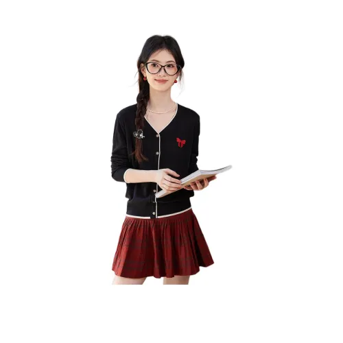 Emodues Черный Женский Трикотаж