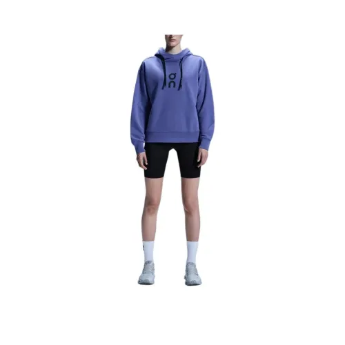 On Club Hoodie Толстовка Женская Ирисовый Фиолетовый