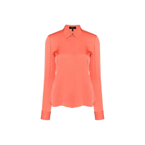 Theory Апельсин Женские Рубашки