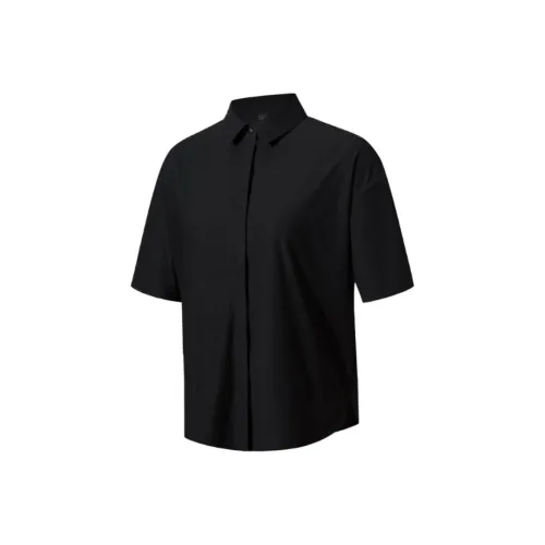 Anta Champion All Weather Series Рубашка Женская базовая Черная