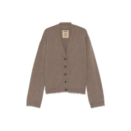 UMA WANG FW24 Кашемир Свитер Женский Умбра