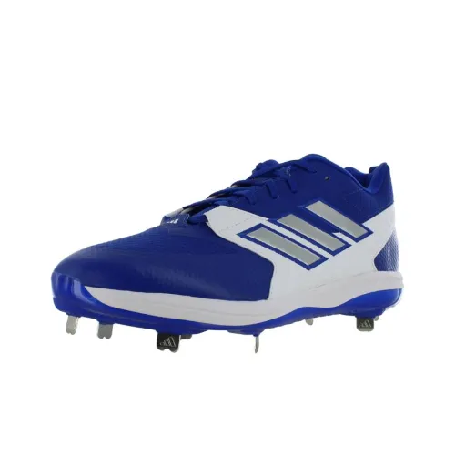 Adidas ICON 8 Бейсбольные кроссовки Low Топ Сине-белый Серебряный Мужской