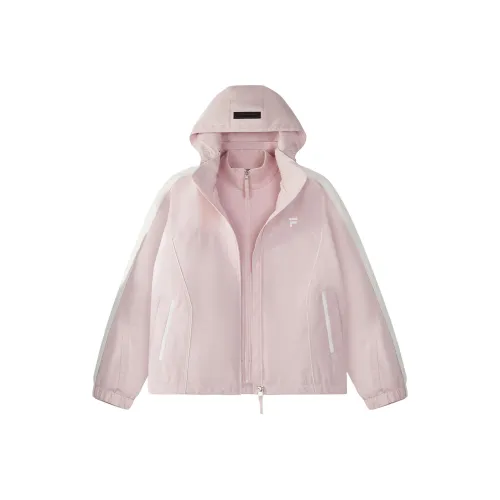 FILA FUSION Куртка Женская Комплект из Двух Предметов Голый Розовый