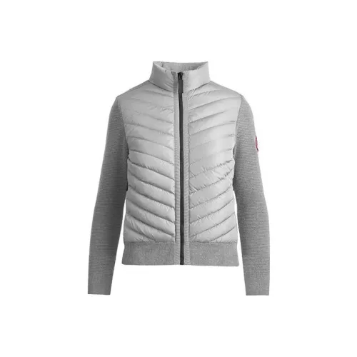 Canada Goose HyBridge Series FW22 Пуховик Женские Минерал Серебряный