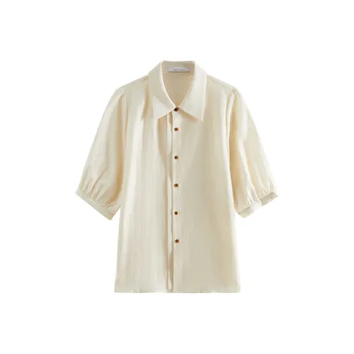 FANSILANEN Бежевые Женские Рубашки