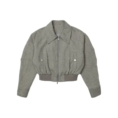 JIKOO Серые Женские Куртки