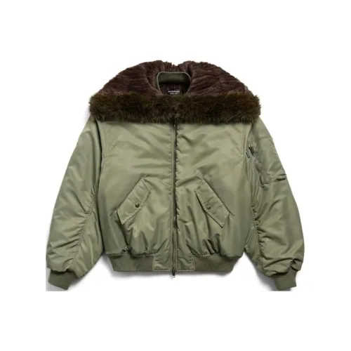 Balenciaga Куртки и Пальто Женские Зеленые