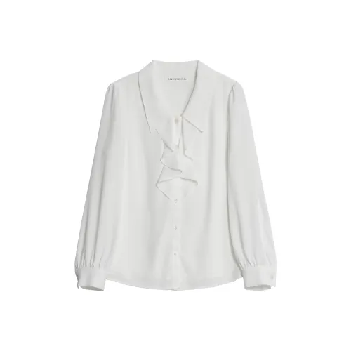 MANBEI Белые Женские Рубашки